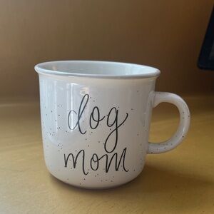 Sweet Water Decor Speckled Pattern Double Sided Design Dog Mom Coffee Mug 16oz